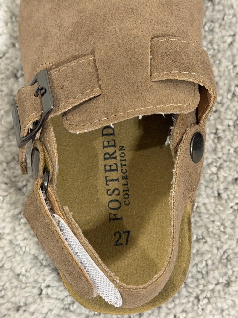 Fostered Collection Tan Clog - 8.5C - Picture 10 of 10